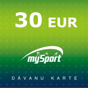 MySport dāvanu karte 30 EUR