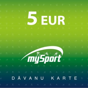 MySport dāvanu karte 5 EUR