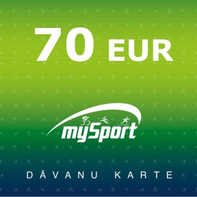 MySport dāvanu karte 70 EUR