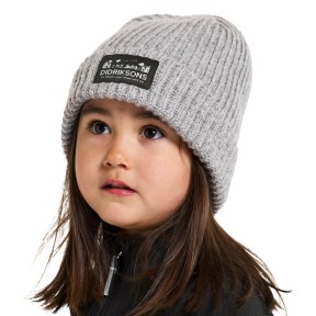 Didriksons Bus Kids Beanie, Grey Melange