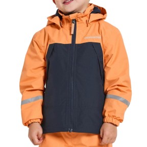 Didriksons Enso Kids Jacket, Papaya Orange