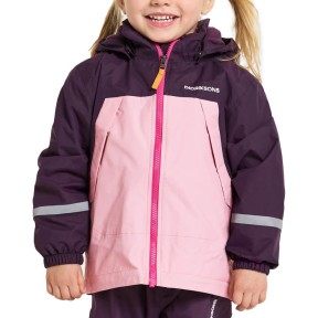 Didriksons Enso Kids Jacket, Plumb