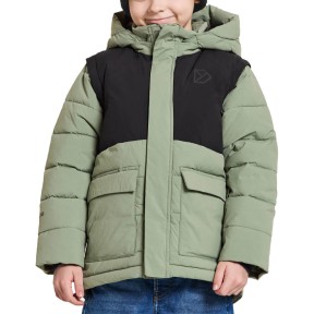 Didriksons Granite Kids Jacket, Light Moss