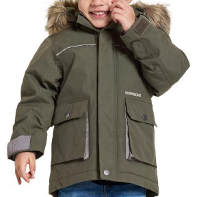 Didriksons Kure Kid's Parka, Deep Green