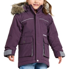 Didriksons Kure Kid's Parka, Plumb