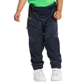 Didriksons Lövet Kids Softshell Pants, Navy