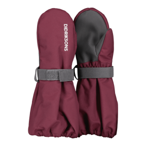 Didriksons Biggles Kid's Mittens, rusty wine