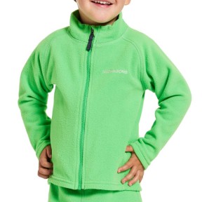 Didriksons Monte Kids Full-Zip, Frog Green