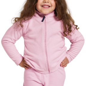 Didriksons Monte Kids Full-Zip, Orchid Pink