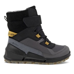 Ecco Biom K2 GTX Kids Boots, Magnet Black