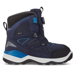 Ecco Snow Mountain GTX Kids Boots, Dark Blue