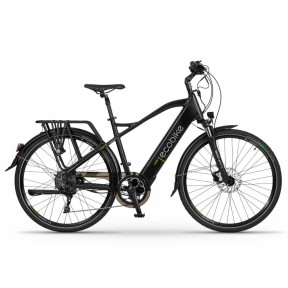 EcoBike X-Cross Electric Bike, Black