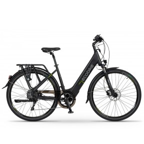 EcoBike X-Cross Electric Bike L, Black