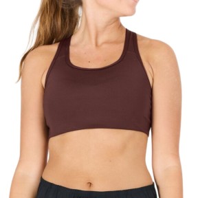 Endurance Alanie Women's Sports Bra, Fudge