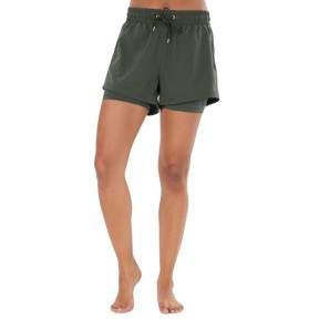 Endurance Athlecia Timmie V2 Women's 2-in-1 Shorts, Urban Chic