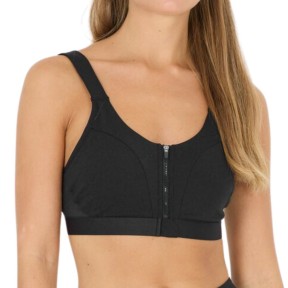 Endurance Crystale Zip Sports Bra - Women's