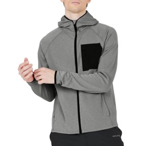 Endurance Deerto Men's Full Zip Hoody, Alloy