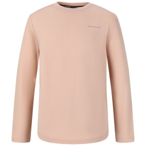 Endurance Eally Jr. Kids Waffle L/S Tee, Sepia Rose