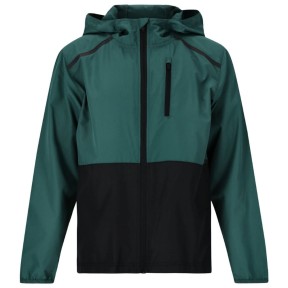 Endurance Hugoee Jr. Kids Jacket W/Hood, Green/Black