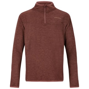 Endurance Ledger Jr Kids Waffle Midlayer, Marron