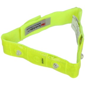 Endurance Reflective Band With 4 Leds (Salzmann), Yellow