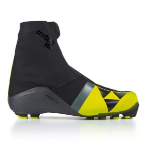 Fischer Carbonlite Classic Boots, Black/Yellow