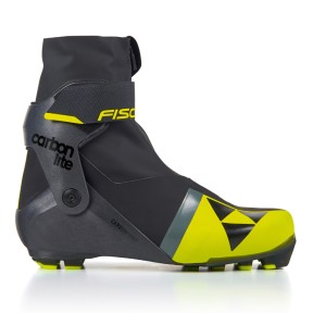 Fischer Carbonlite Skate Boots, Black/Yellow