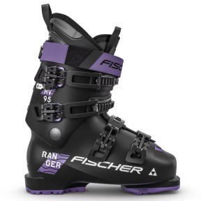 Fischer Ranger HV 95 Women's Ski Boots, Black/Purple