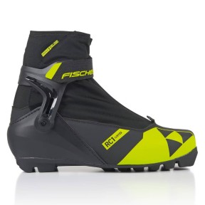 Fischer RC1 Combi Boots, Black/Yellow