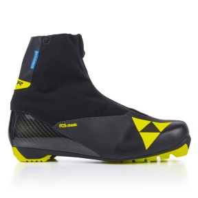 Fischer RCS Classic Waterproof Boots, Black/Yellow