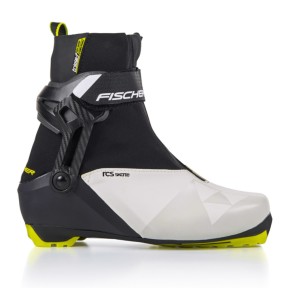 Fischer RCS Skate Women's Boots, Black/White/Yellow