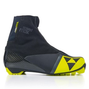 Fischer Speedmax Junior Classic Boots, Black/Yellow