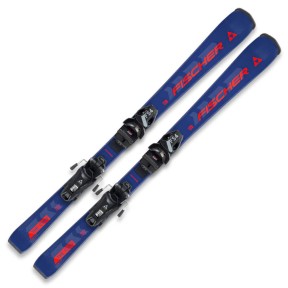 Fischer The Curv Jr Kids Skis, +FS4 CA Jrs