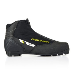 Fischer XC Pro Ski Boots, Black/Yellow