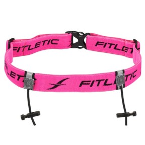 Fitletic Race I, Pink/Black | Regulējama Josta Sacensību Numuram