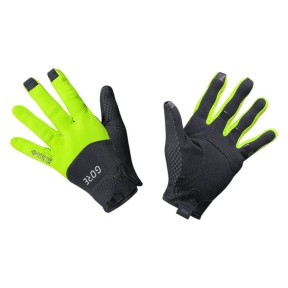 Gore C5 Gore-Te Infinium™ Gloves, Black/Neon Yellow