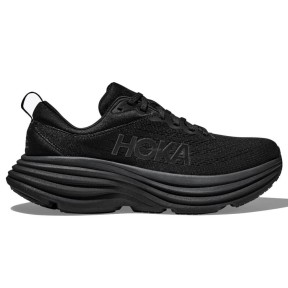 Hoka Bondi 8 Wide Women's Shoes, Black/Black