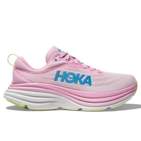 Hoka Bondi 8 Women's Shoes, Pink Twilight/Waterpark