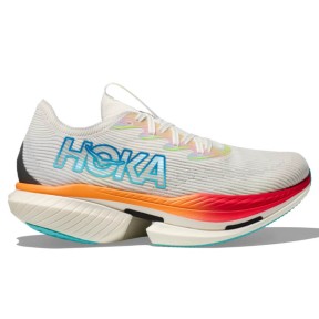 Hoka Cielo X1 Shoes, Frost/Cerise