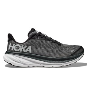 Hoka Clifton 9 Kids, Black/White