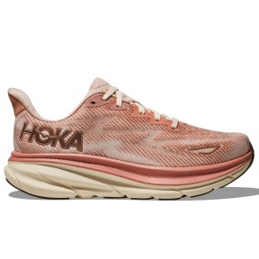 Hoka Clifton 9 Women's, Sandstone/Cream