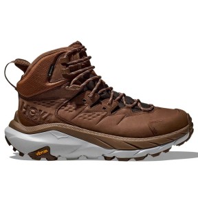 Hoka Kaha 2 Gore-Tex Men's Hiking Boots, Dark Brown/Harbor Mist