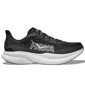 Hoka Mach 6 Men's, Black/White