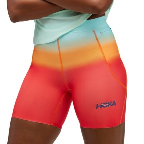 Hoka Novafly 6'' Knit Women's Print Shorts, Cloudless Ombre