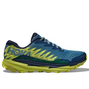 Hoka Torrent 3 Men's Trail Shoes, Bluesteel/Dark Citron