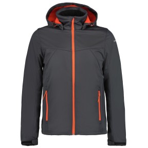 Icepeak Biggs Men's Softshell Jacket, Granite