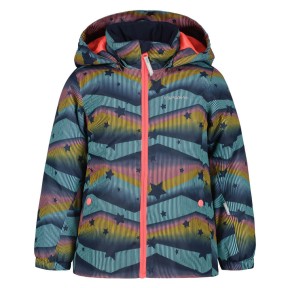 Icepeak Japeri Kids Jacket, Blue/Yellow/Orange