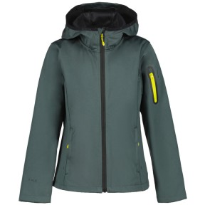 Icepeak Kanorado Jr Boys Softshell Jacket, Dark Green