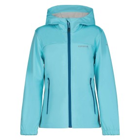 Icepeak Kleve Jr Girls Softshell Jacket, Turquoise