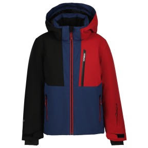 Icepeak Ladd Jr Boys Jacket, Blue/Red/Black